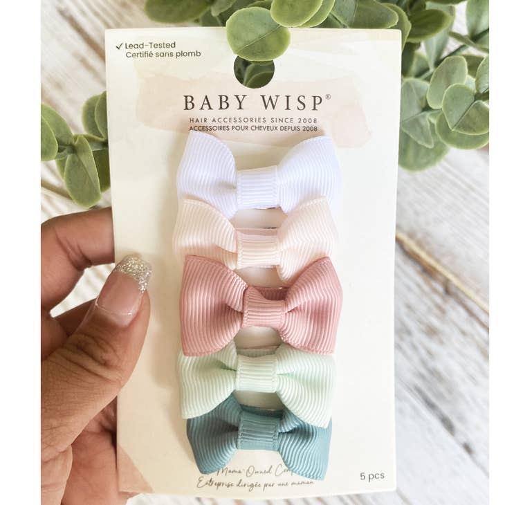 Charlotte Snap Clip Set Of 5 - Various Colors