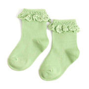 Lace Midi Socks - Various Colors and Sizes