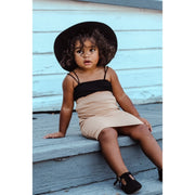 Black T-Bar Moccasin with Anti-Slip Sole