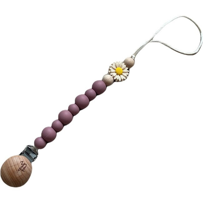 Grande Daisy Pacifier Clip - Various Colors