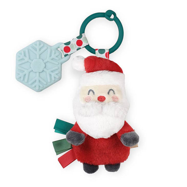 Holiday Santa Itzy Pal™ Plush + Teether