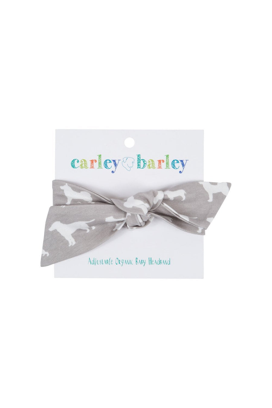 Organic Cotton Knot Headband - Must Love Dogs