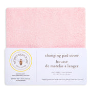 Organic Knit Terry Changing Pad Cover - Blossom