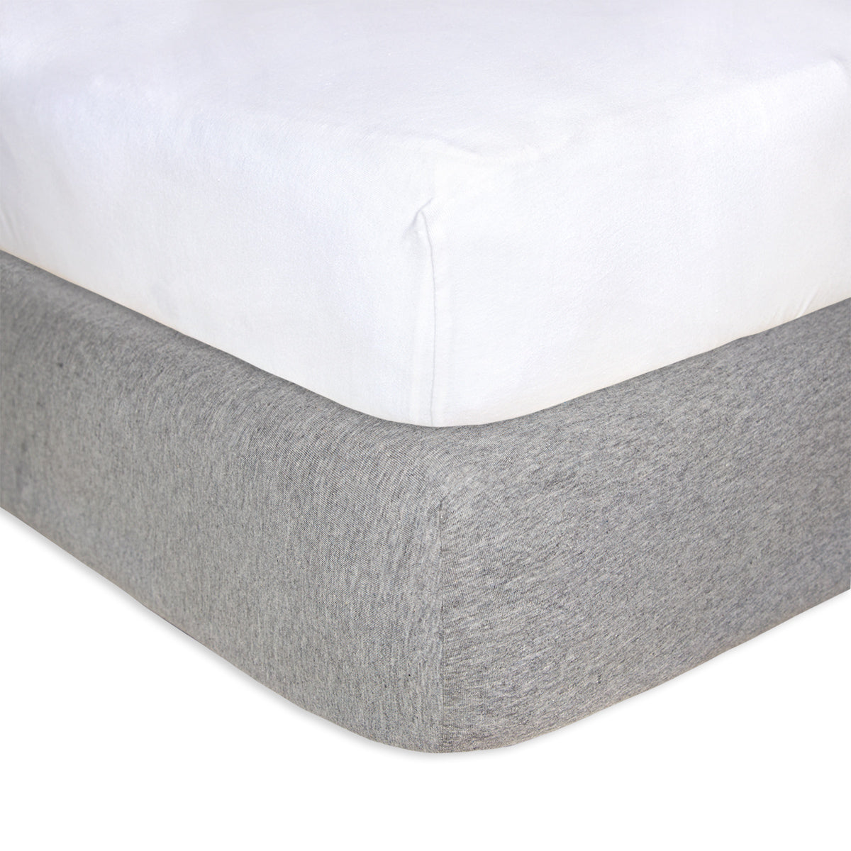 Organic Cotton Crib Sheet - Set of 2 (Various Colors)