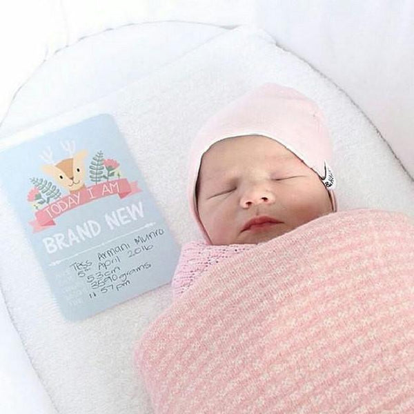 Baby Milestone Cards - Woodland