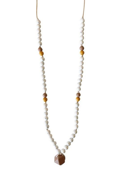 The Sheppard Teething Necklace - Moonstone