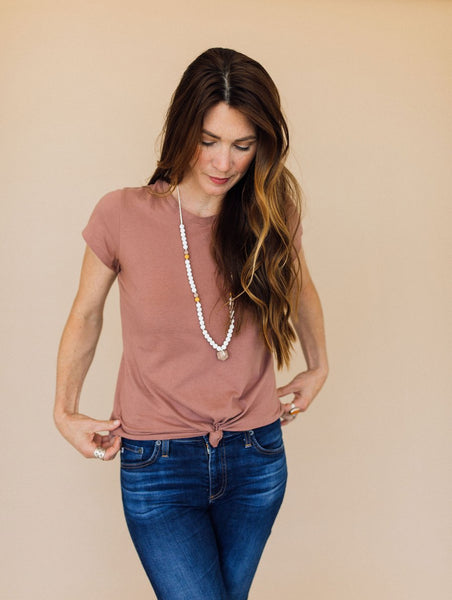 The Sheppard Teething Necklace - Moonstone