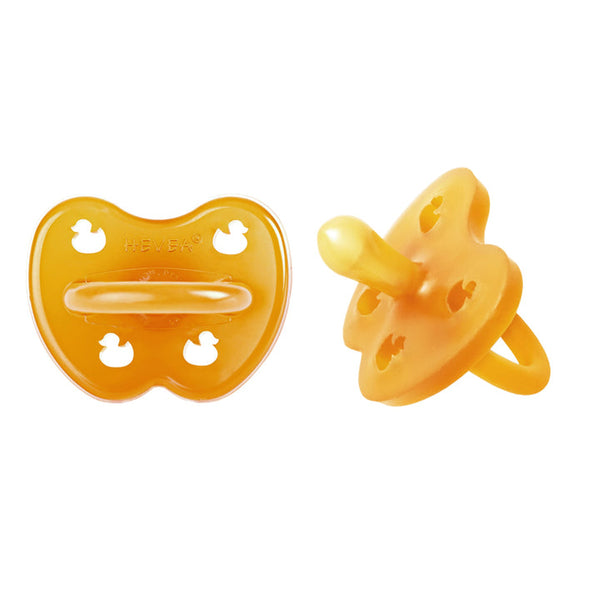 Natural Rubber Pacifier 2-Pack - Various Shapes