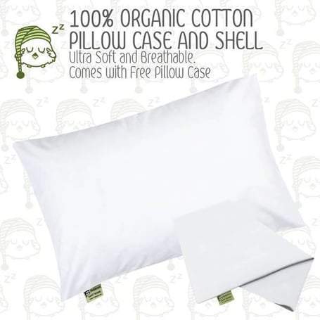 Organic Toddler Pillow - Various Patterns