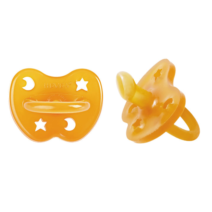 Natural Rubber Pacifier Two-Pack - Various Shapes