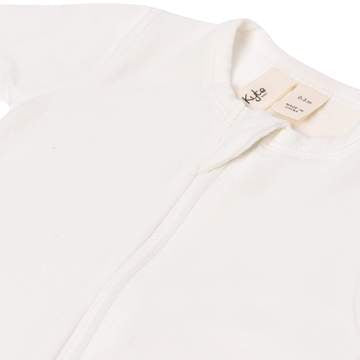 Bamboo Zippered Footie - Cloud