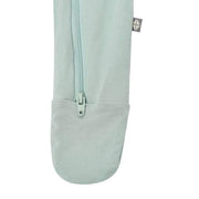 Bamboo Zippered Footie - Sage