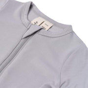 Bamboo Zippered Footie - Storm