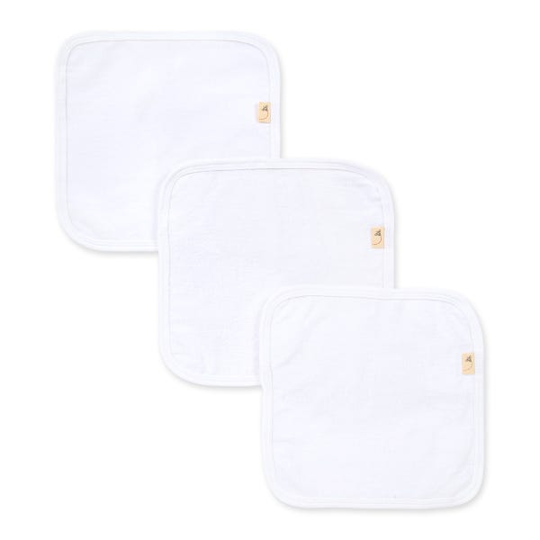 Cloud Organic Washcloths - Pack of 3