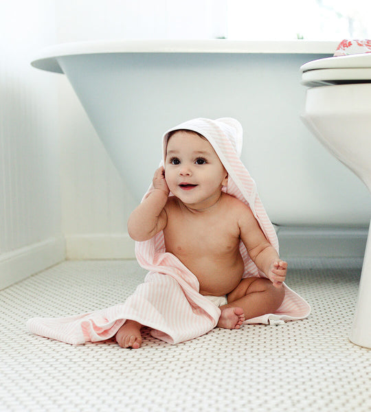 Rosy Spring Organic Hooded 2 Pack Towels