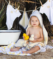 Little Ducks Organic Hooded 2 Pack Towels