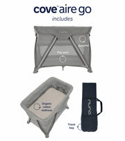 Nuna COVE Aire Go Playard - Frost