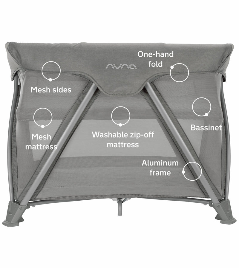 Nuna COVE Aire Go Playard - Frost