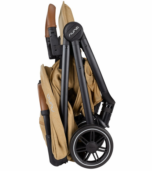 Nuna TRVL Compact Stroller with Travel Bag - Camel