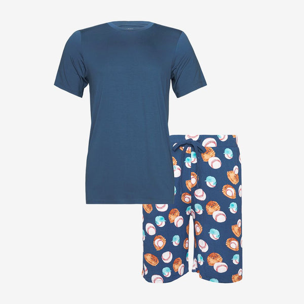 Men's Short Sleeve and Shorts Pajama Set - Homer