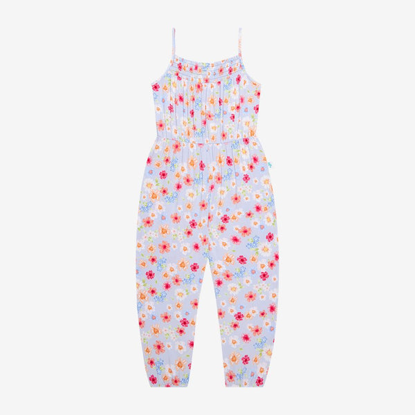 Smocked Spaghetti Jumpsuit - Carissa