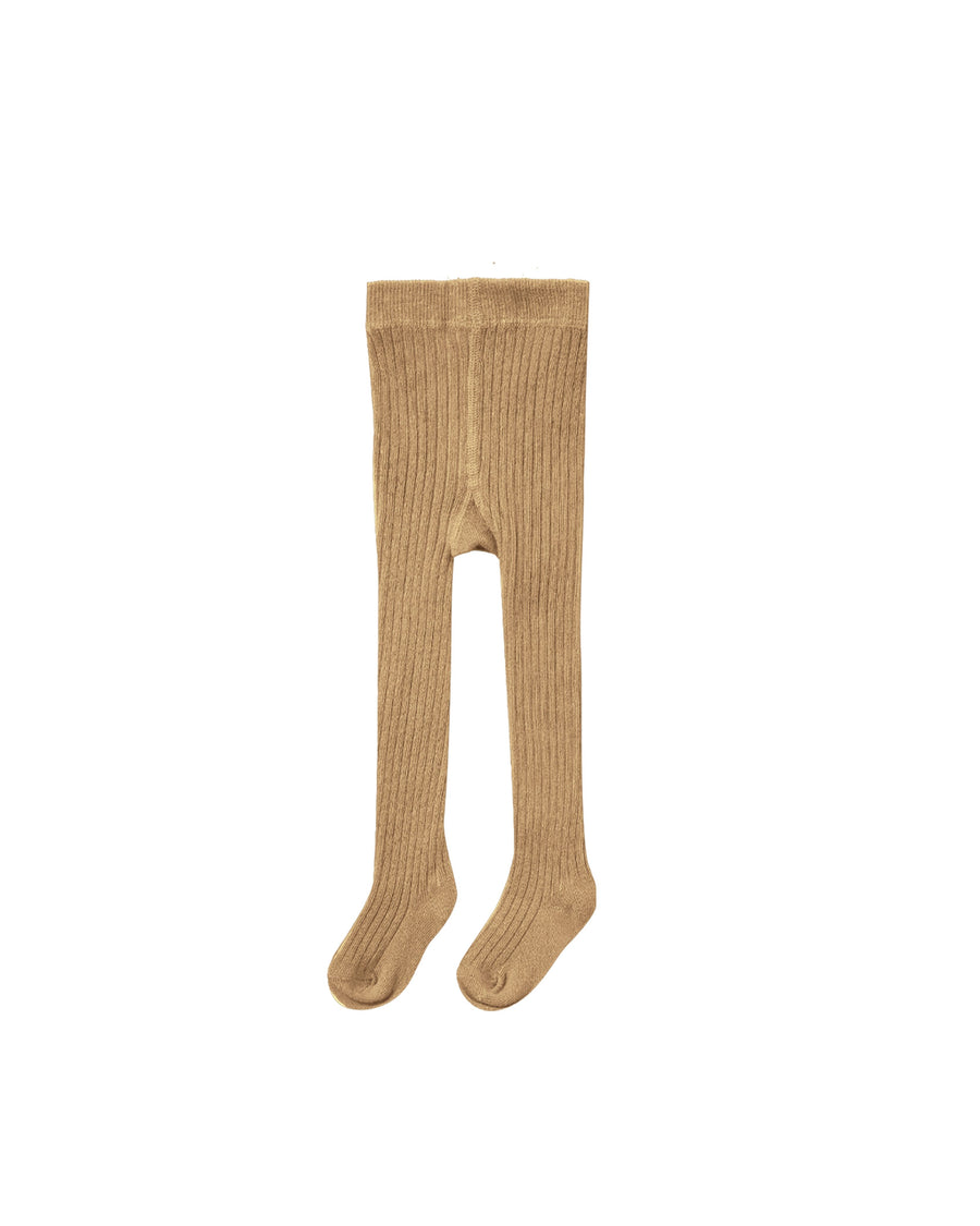 Solid Ribbed Tights - Various Colors