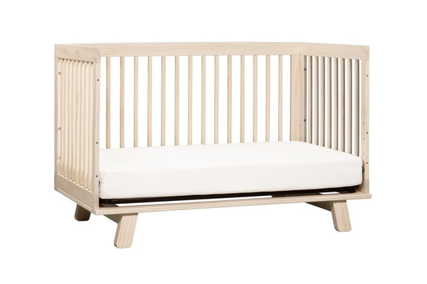 Hudson 3 in 1 Convertible Crib - Washed Natural