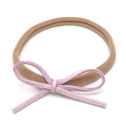 Dainty Bow Nylon Headband