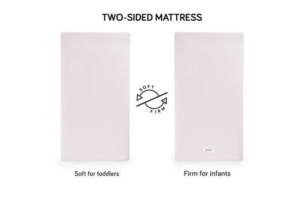 Babyletto Pure Core Non-Toxic Crib Mattress w/ Dry Waterproof Cover