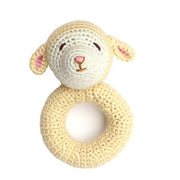 Hand Crocheted Ring Rattle - Various