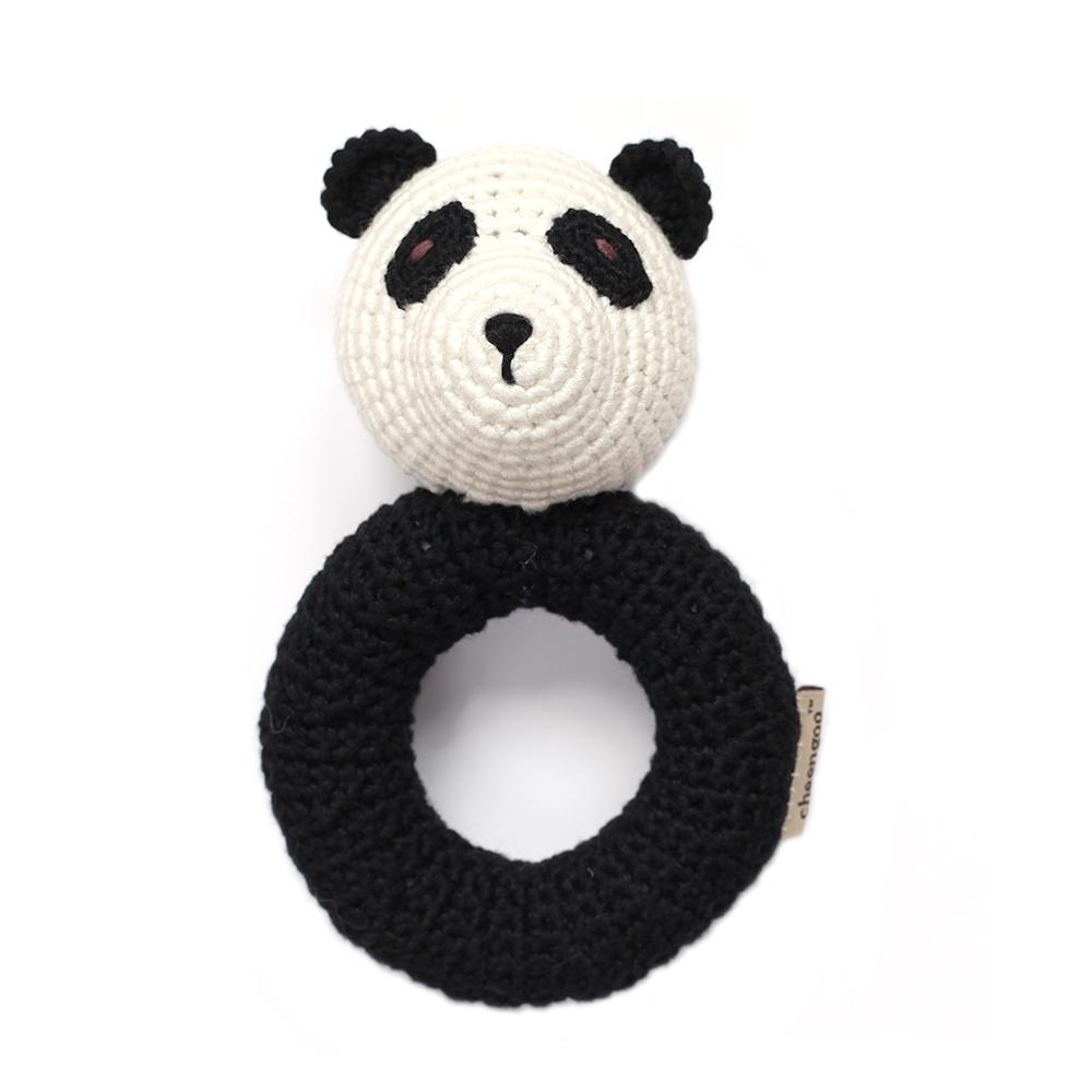 Hand Crocheted Ring Rattle - Various