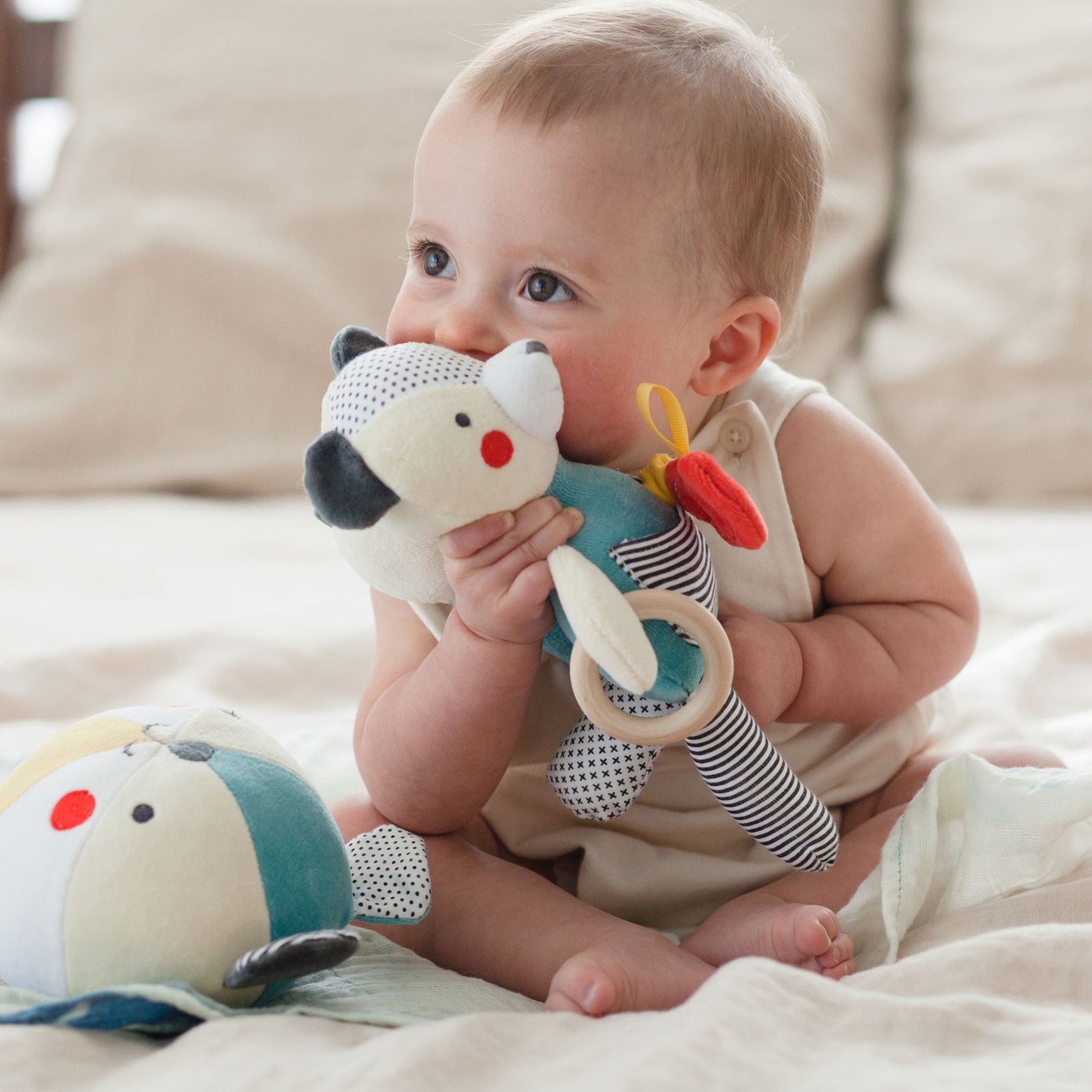 Busy Bear Organic Activity Doll