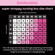 Super Strappy Nursing Bra - Black