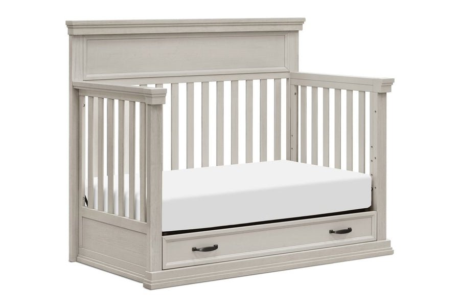 Langford 4 in 1 Convertible Crib w/ Storage Drawer