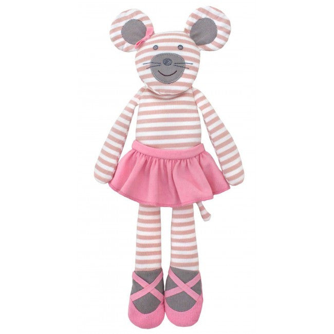 Organic Plush Toy - Ballerina Mouse