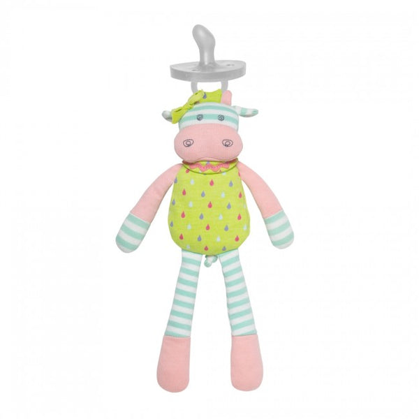 Organic Pacifier Toy - Belle Cow