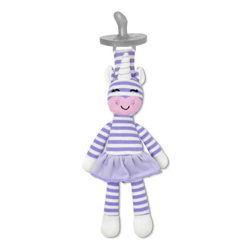 Organic Pacifier Toy - Cupcake the Unicorn