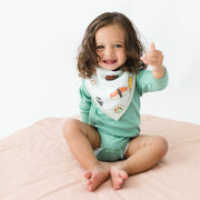 Luxe Muslin Bandana Bib Set - Sushi/Taco