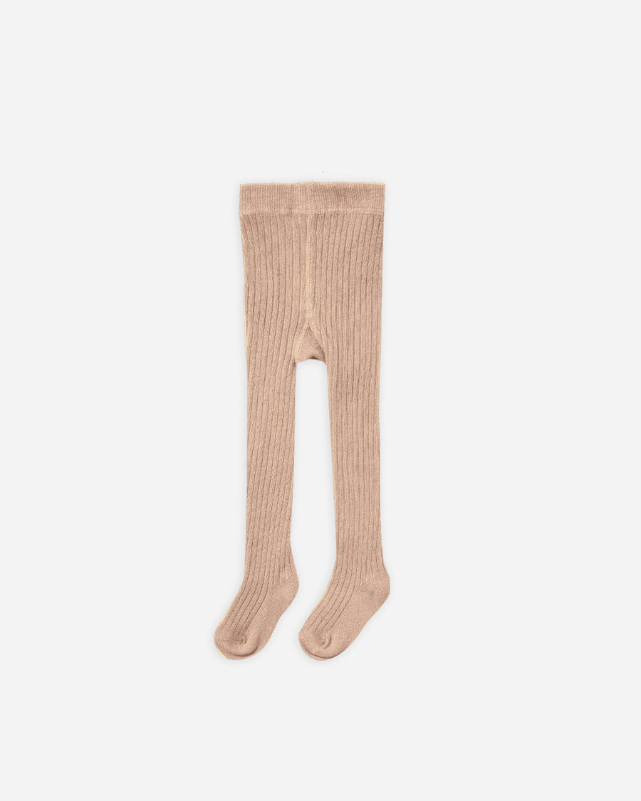Solid Ribbed Tights - Various Colors