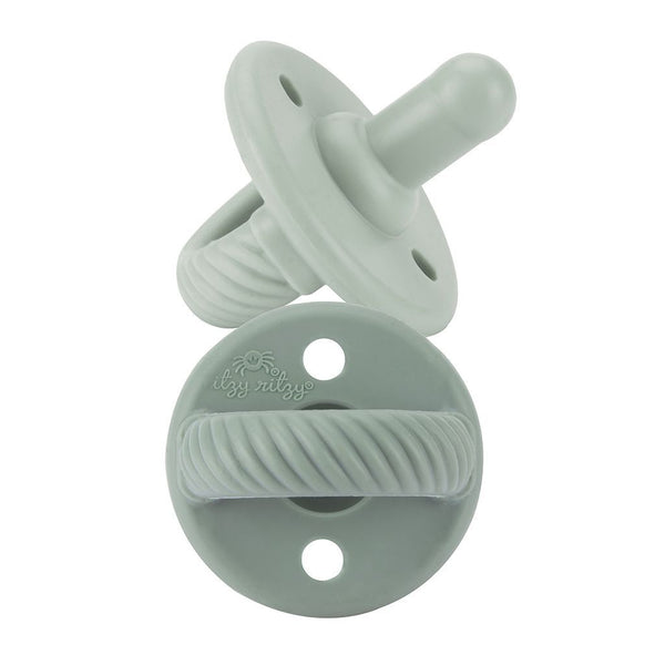 Cable Sweetie Soother Pacifiers - 2 Pack - Agave & Succulent