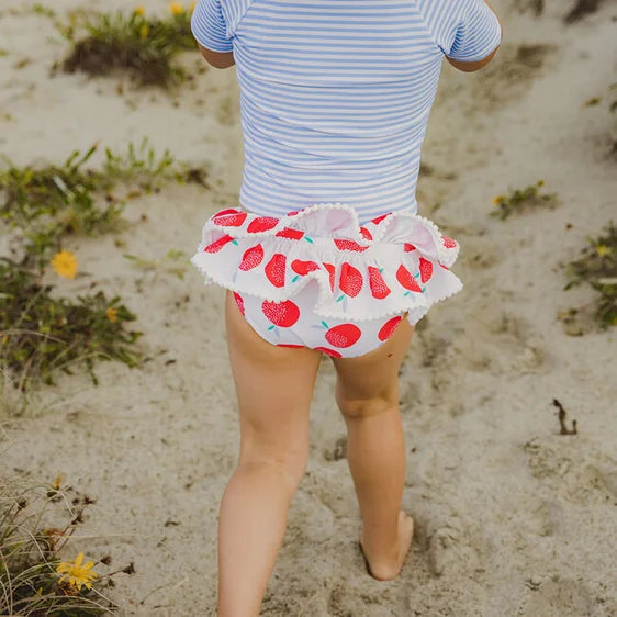 Juicy Fruit Short Sleeve Swimsuit