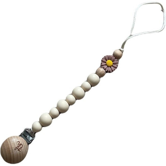Grande Daisy Pacifier Clip - Various Colors