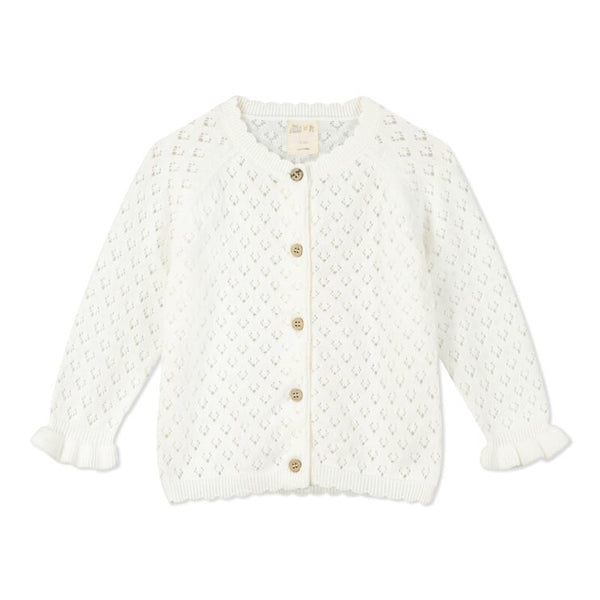 Aurora Cardigan - White