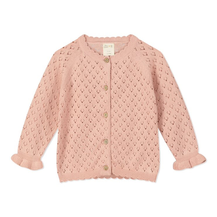 Aurora Cardigan - Rose