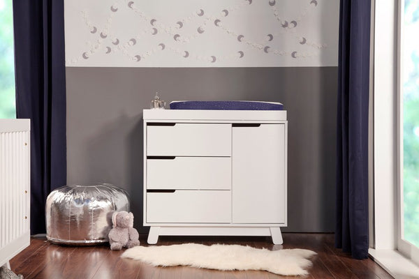 Hudson 3 Drawer Dresser with Removable Changing Tray - Various Colors