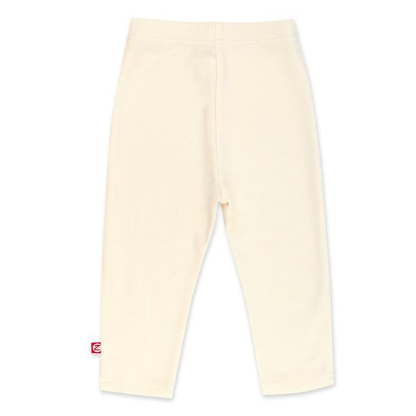 Organic Cotton Leggings - Cream